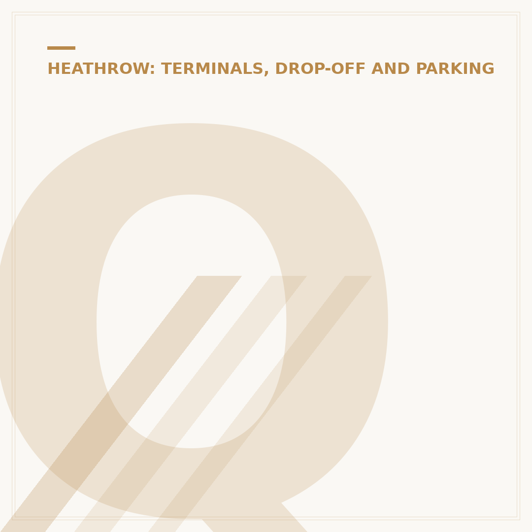 Qatar Airways Terminal at Heathrow Airport, UK