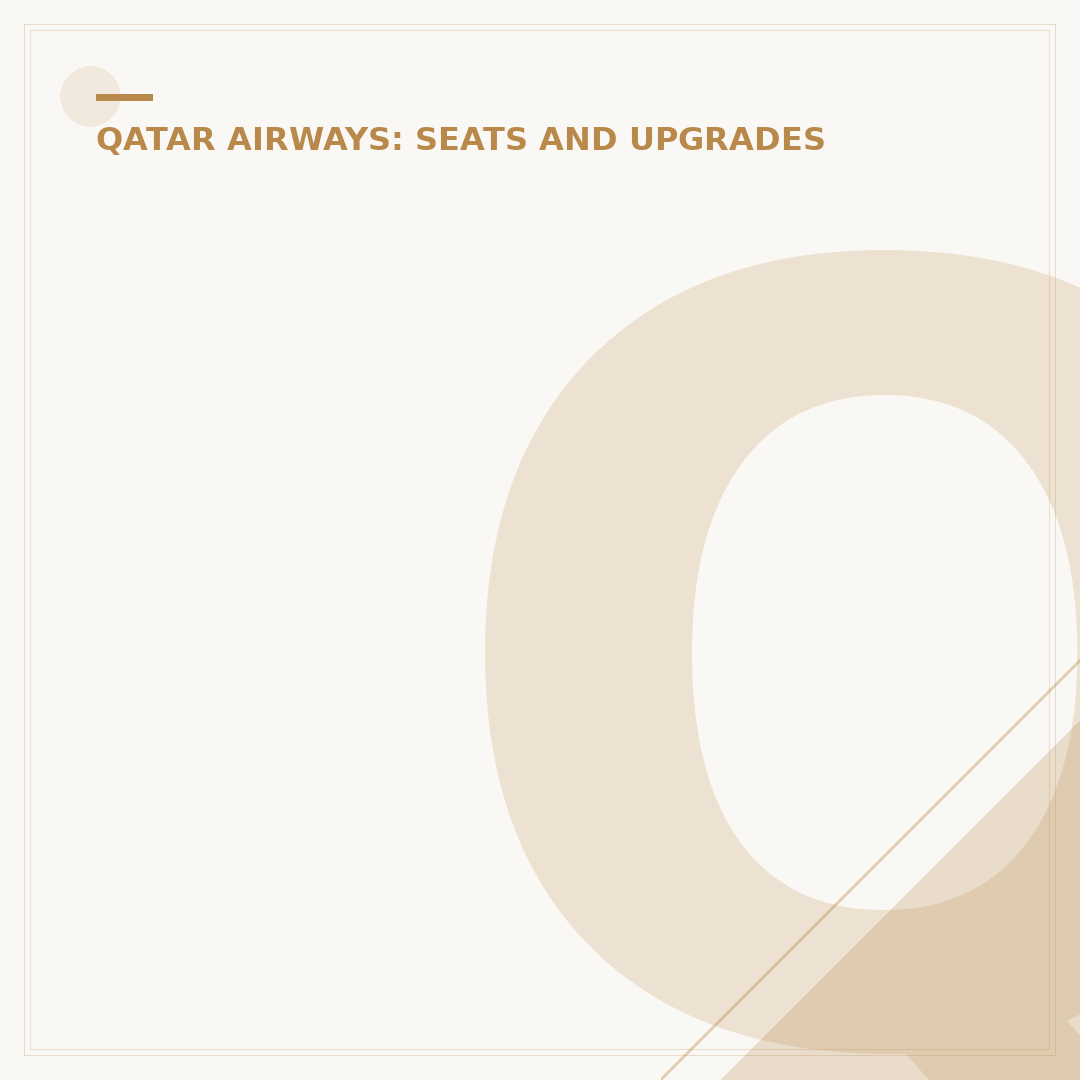 Qatar Airways Premium Economy: Enhancing Your Travel
