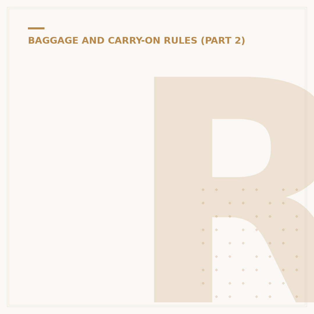 Royal Jordanian Baggage Fees: A Detailed Analysis