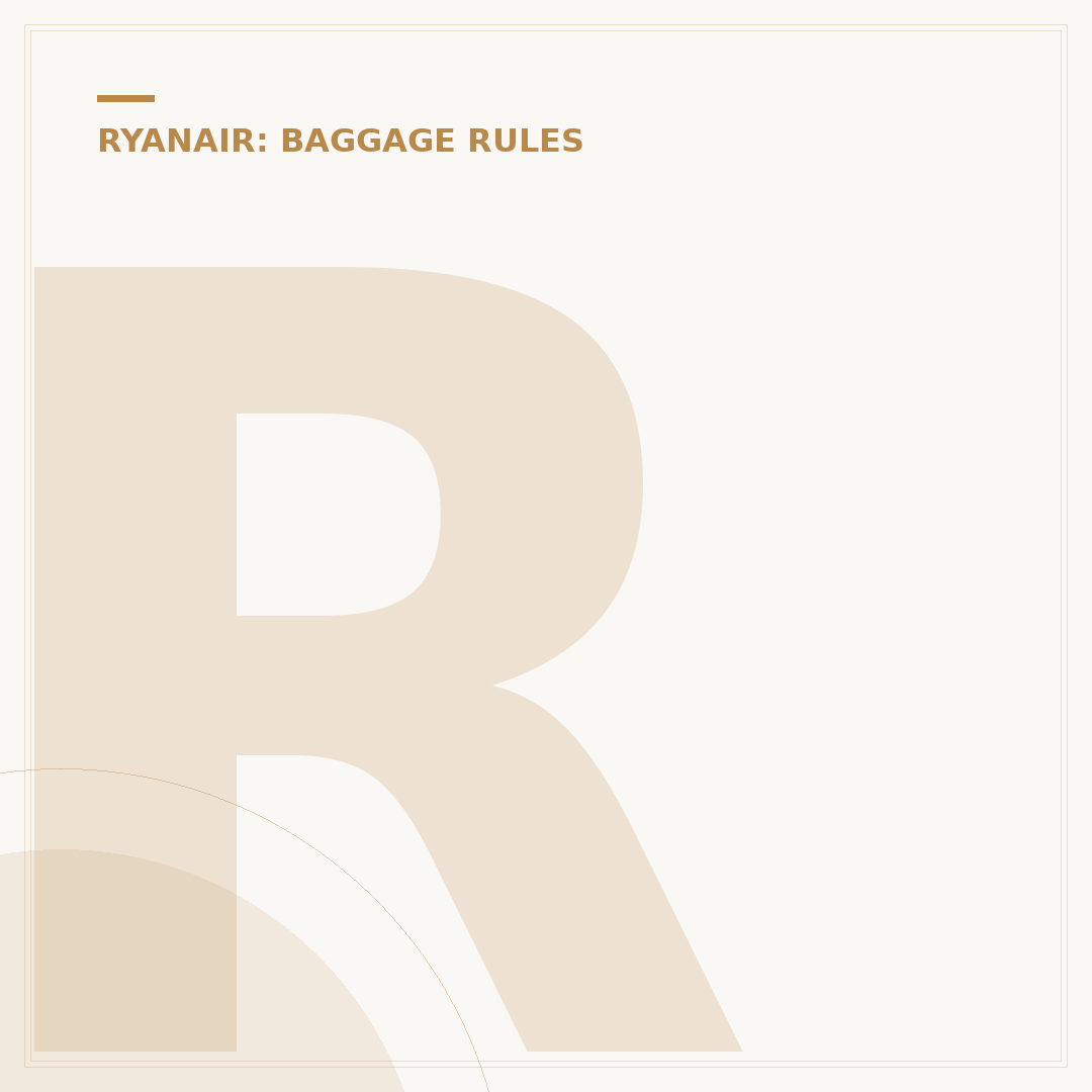 Ryanair Checked Bag Fee: Understanding Pricing Costs