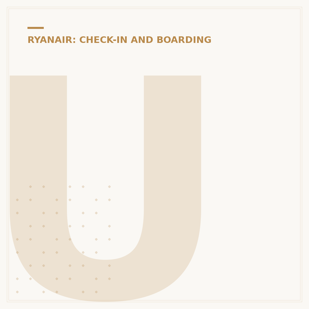 Using a Ryanair Digital Boarding Pass