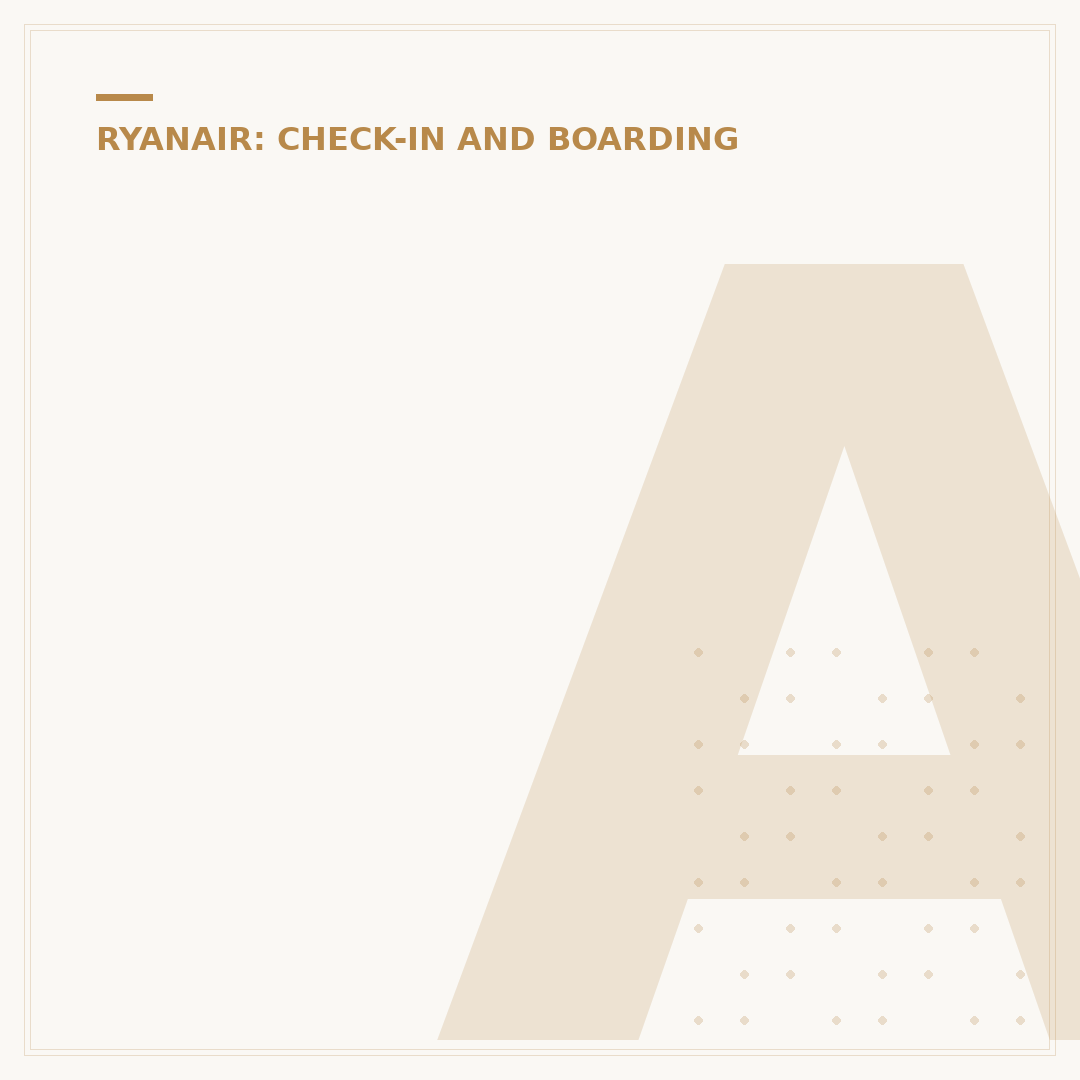 Avoiding Ryanair Free Check-In Pitfalls and Extra Costs