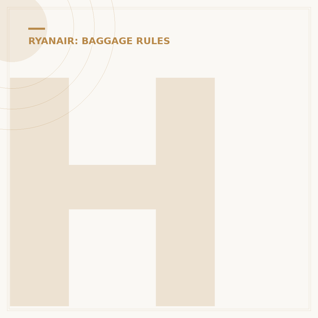 How Strict Are Ryanair With Hand Luggage Rules?