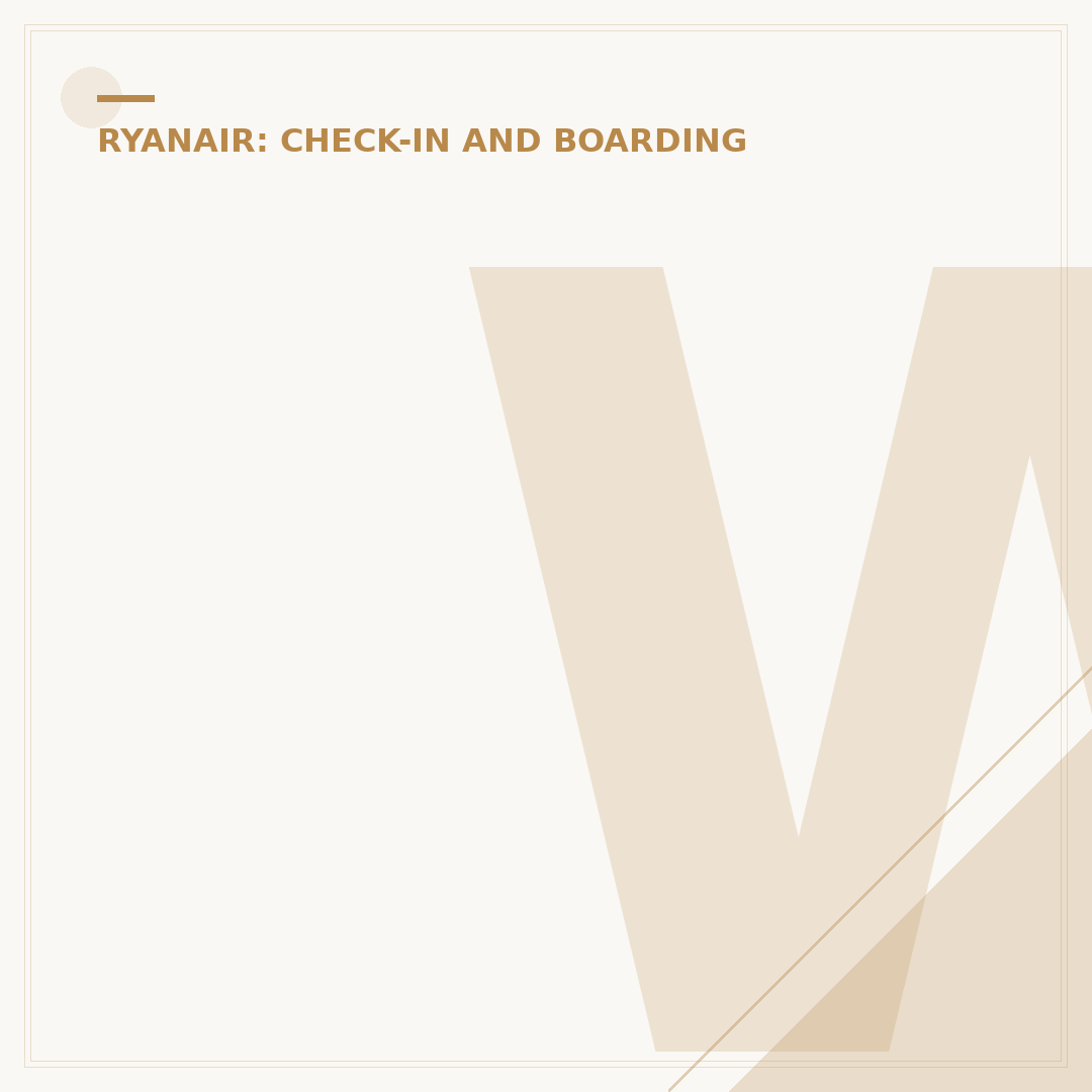 When Can I Check In Online for Ryanair?