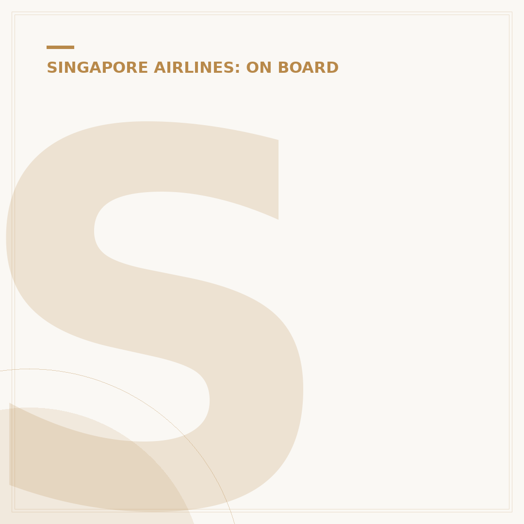 Singapore Airlines On-Flight Entertainment: What to Expect