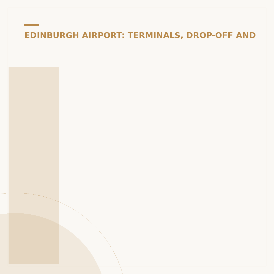 Is There a Smoking Area in Edinburgh Airport?