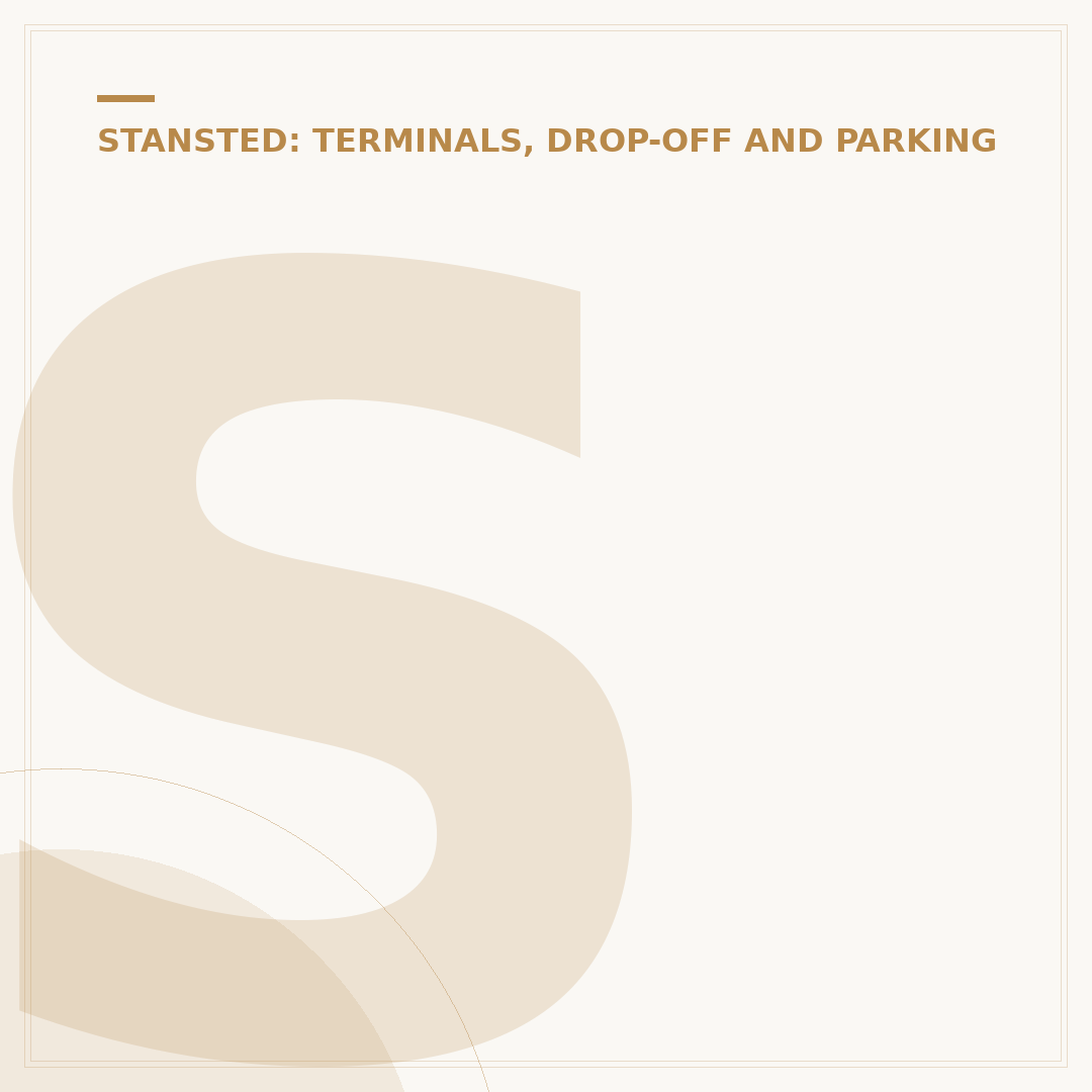 Stansted Airport Terminal: Navigation and Facilities