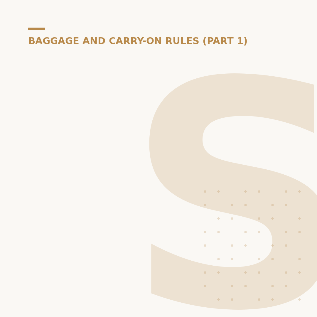 SunExpress Hand Luggage: Size, Weight & Rules Explained