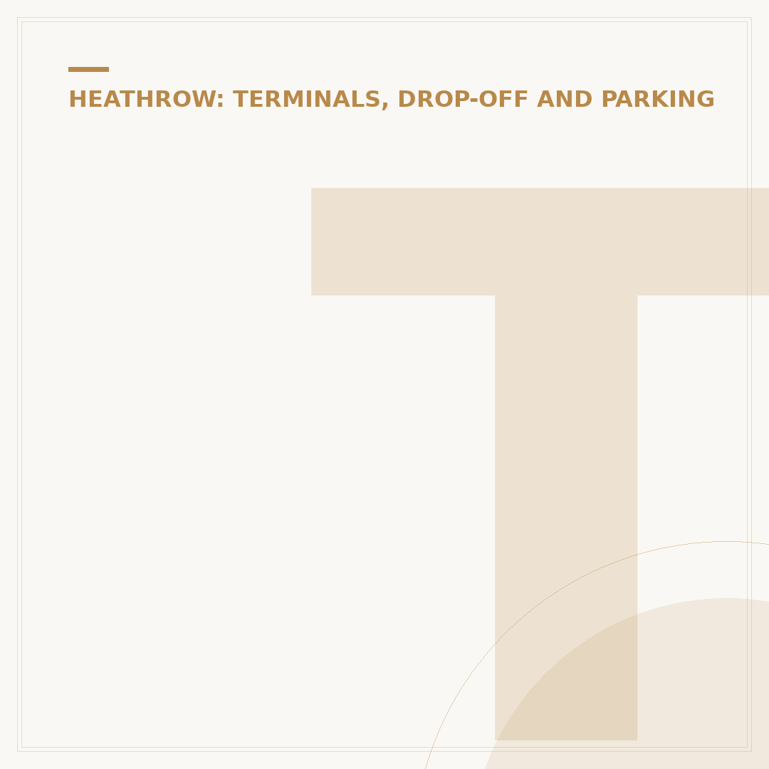 Thai Airways Airlines Terminal at Heathrow