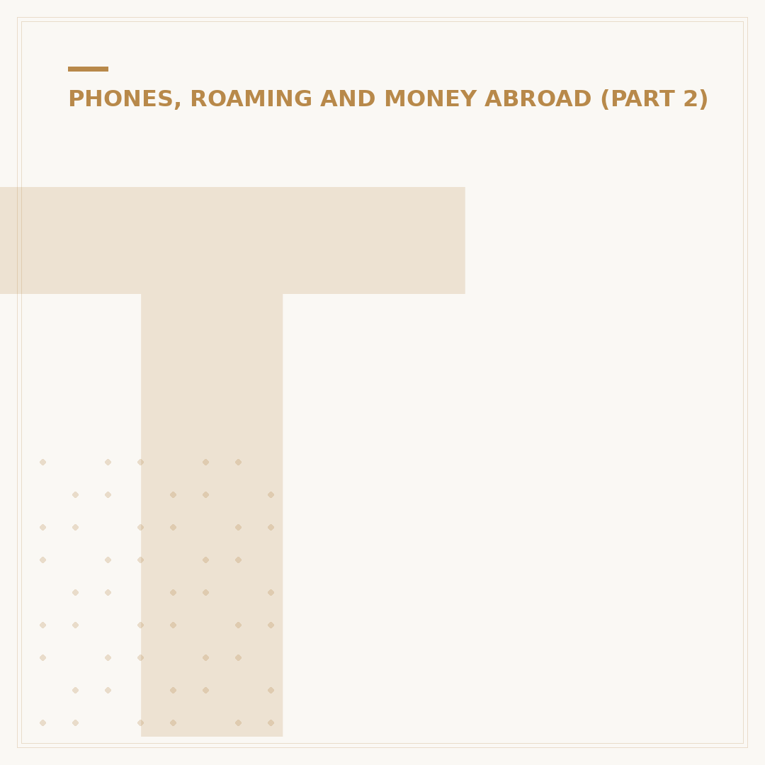 Three Overseas Roaming: Costs and Options