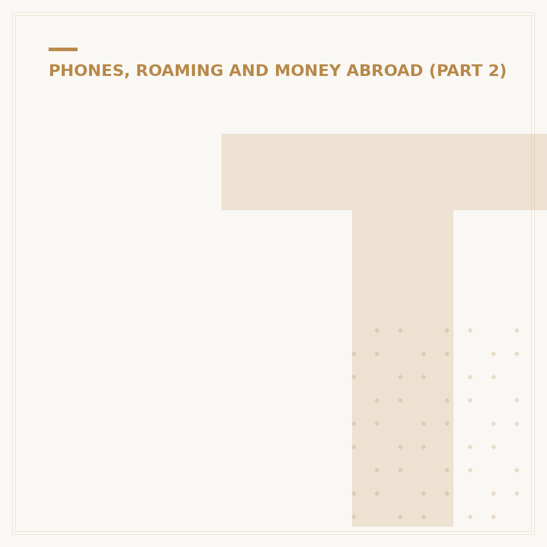 Three UK International Roaming Usage and Costs