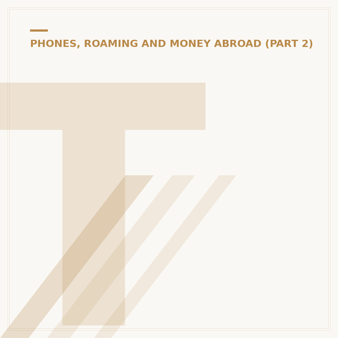 Three UK Roaming: Using Your Phone Abroad