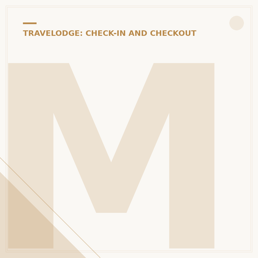 Managing Travelodge Late Check In and Arrival Procedures
