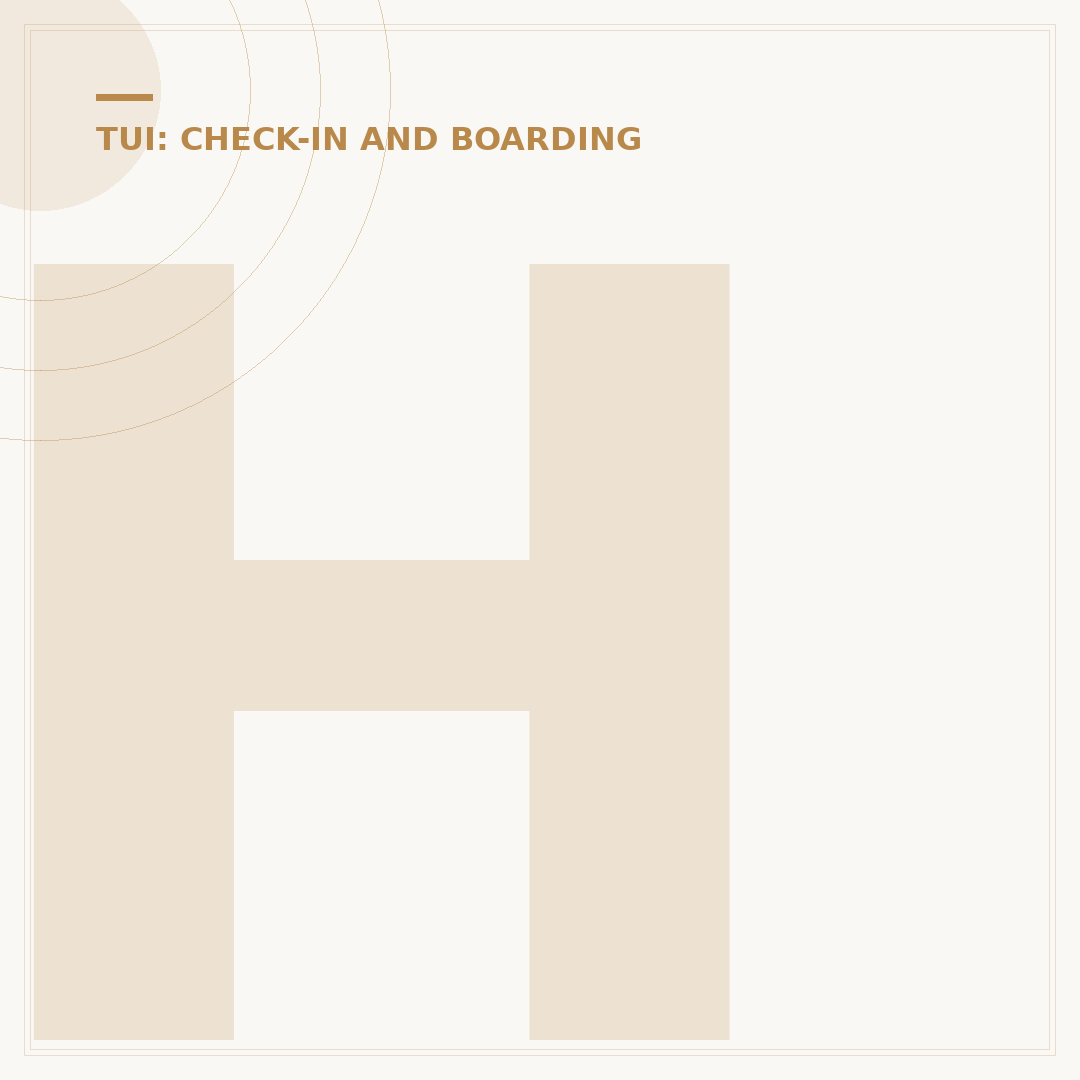 How to Get TUI Boarding Passes