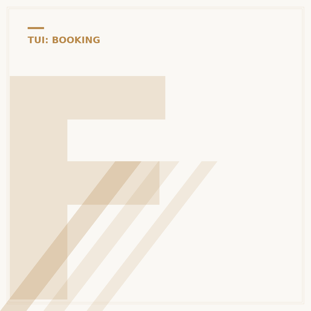 Finding Your TUI Booking Reference