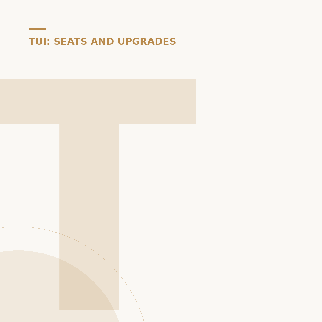 TUI Dreamliner Economy Seating Plan Explained