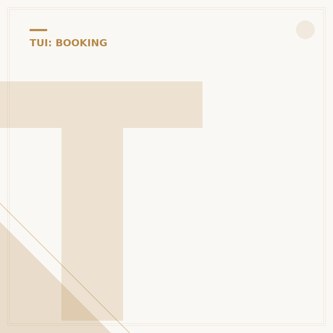 TUI Group Bookings: Managing Travel for Large Parties