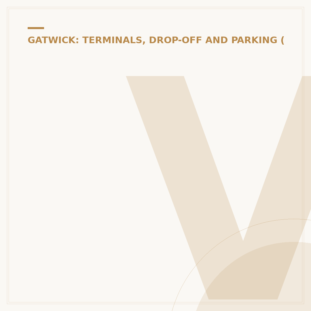 VIP Lounge Gatwick South Terminal: Access and Amenities