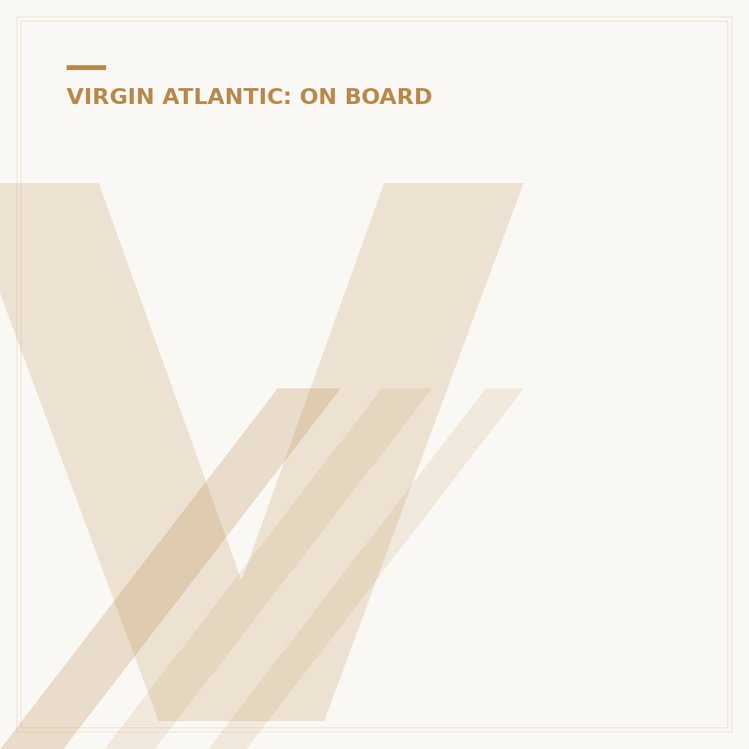 Virgin Atlantic Flight Seat Booking: Manage Your Cabin