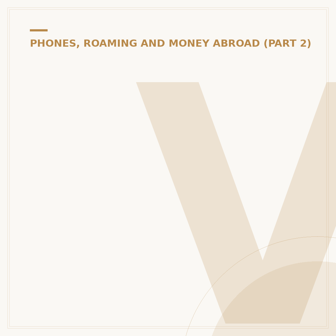 Vodafone 8 Day European Roaming Pass