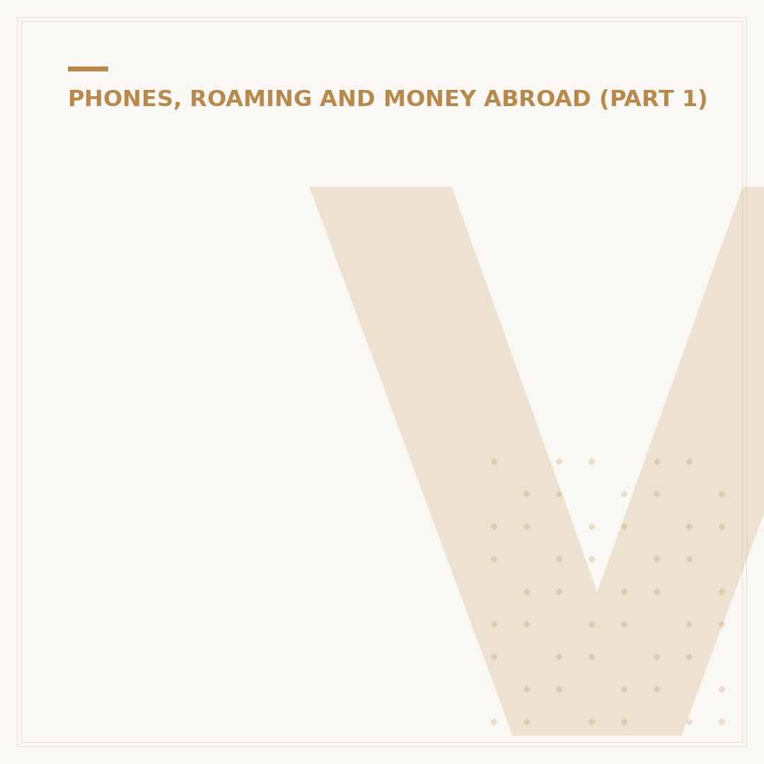 Vodafone 8 Day Roaming Pass: Usage and Mechanics