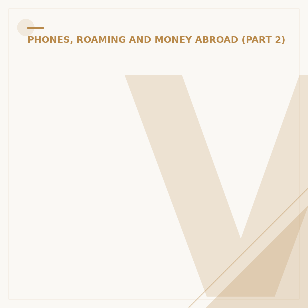 Vodafone Egypt Roaming: Managing Your Connection Abroad