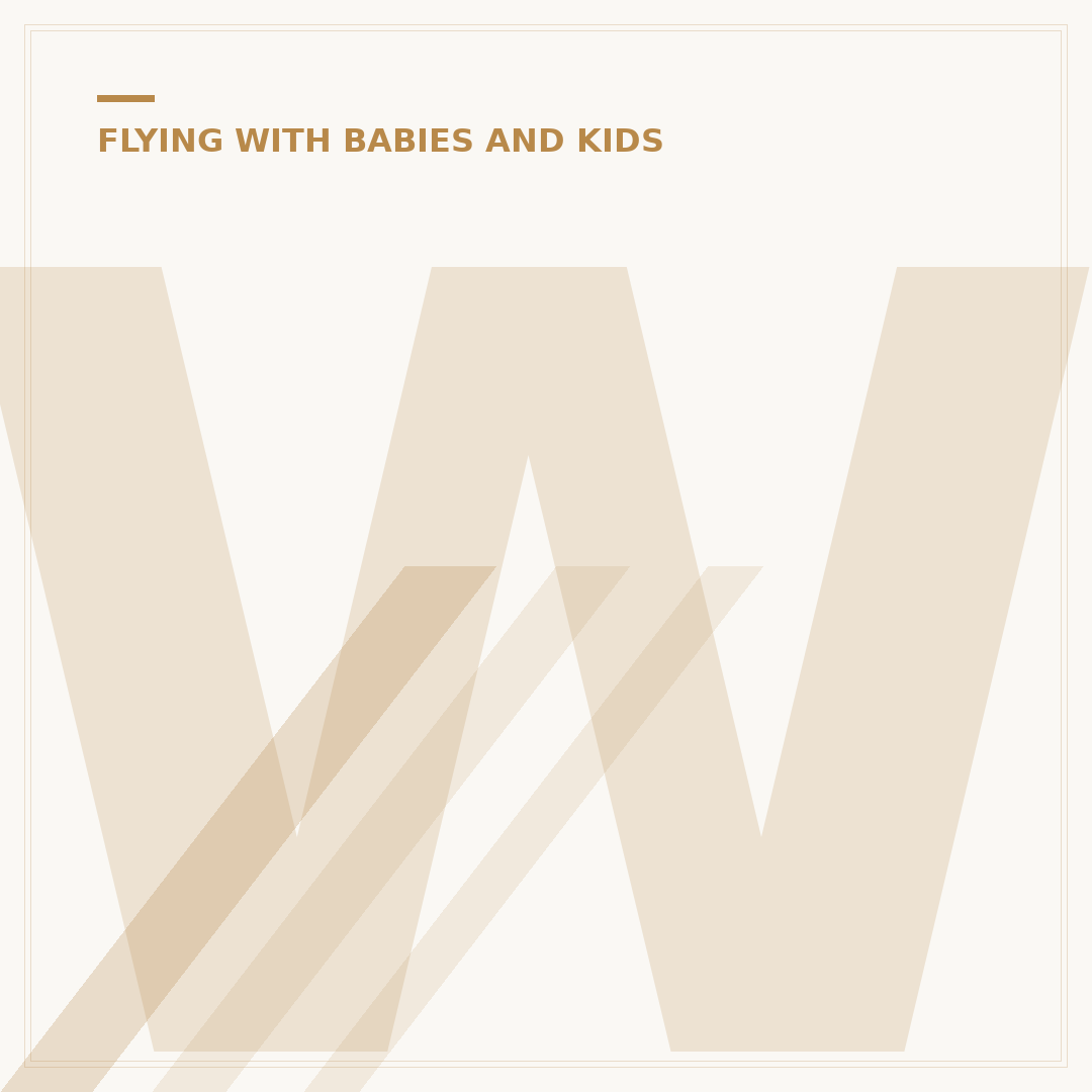 What Age Can a Baby Fly: Airline Rules and Safety