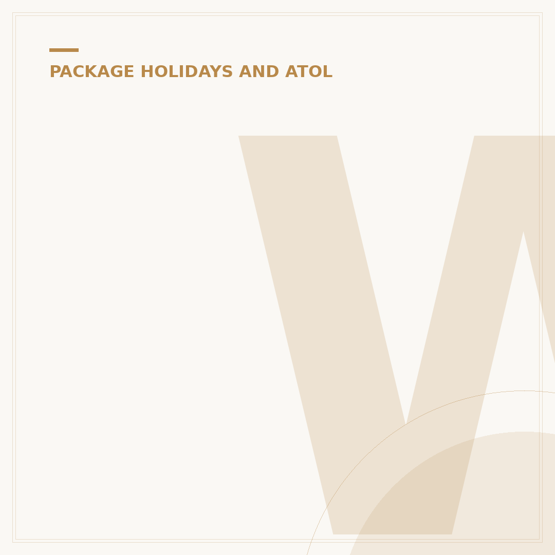 What Does ATOL Protection Cover for Holidays?