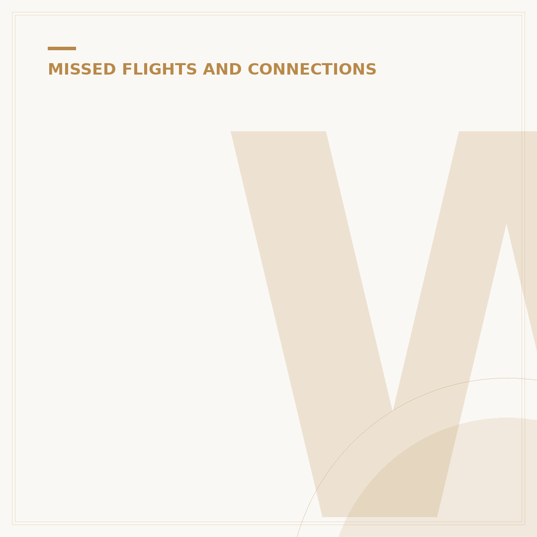 What Happens If You Miss Your Flight: Next Steps