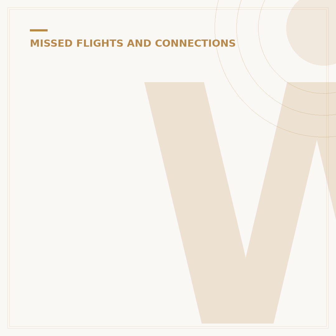 What Happens If You Miss Your Flight