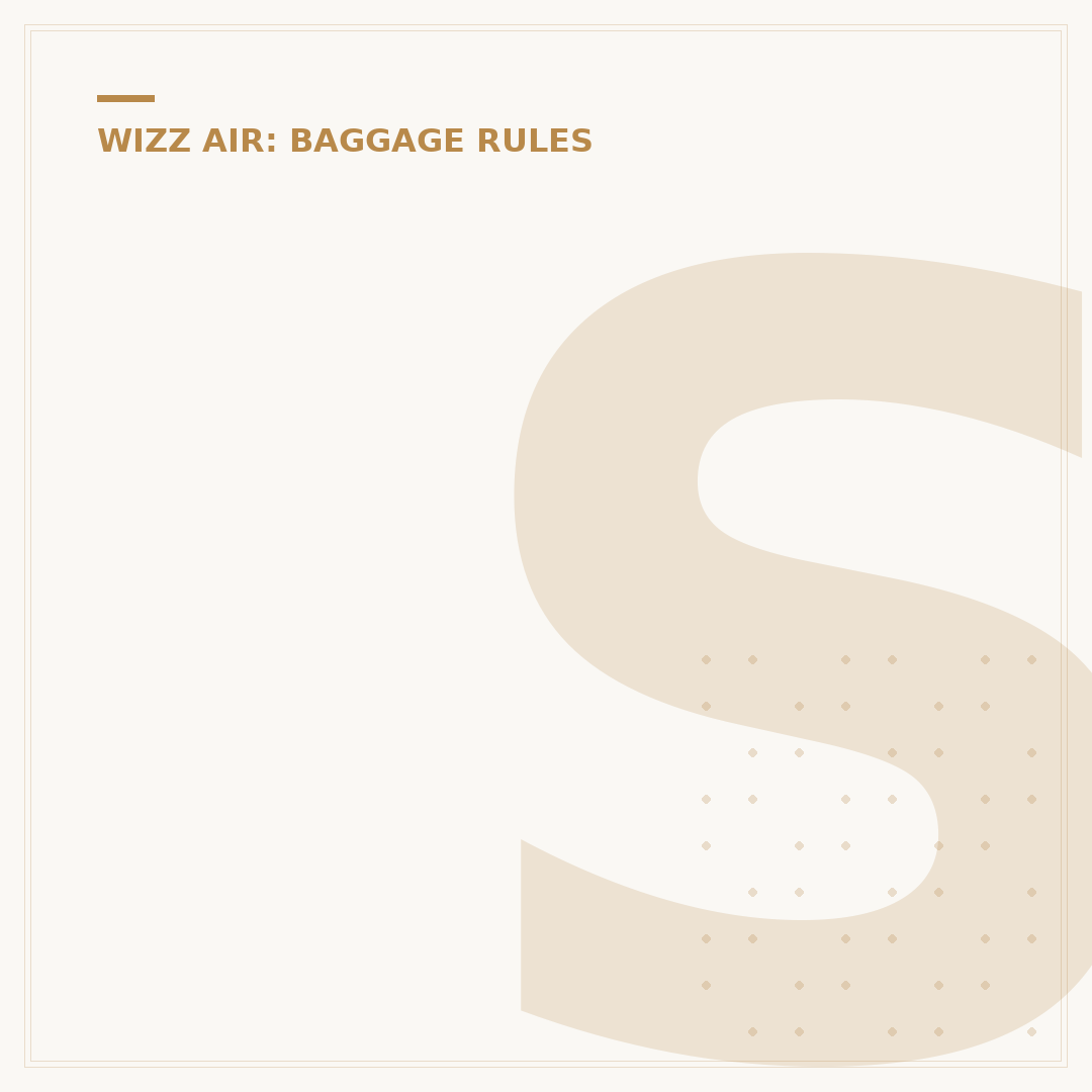 Selecting a Wizz Air Trolley Bag for Cabin Compliance