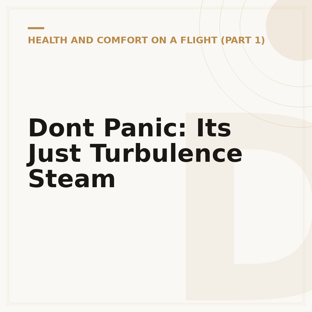 Dont Panic: Its Just Turbulence Steam